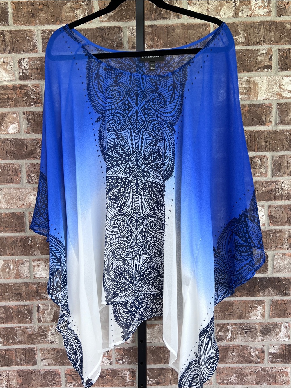 Gorgeous sheer kimono style blouse